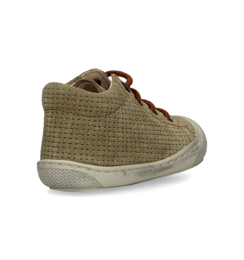 Naturino Cocoon Suede Woven Chaussures pour bébé en Bleu pour filles, garçons (339050)