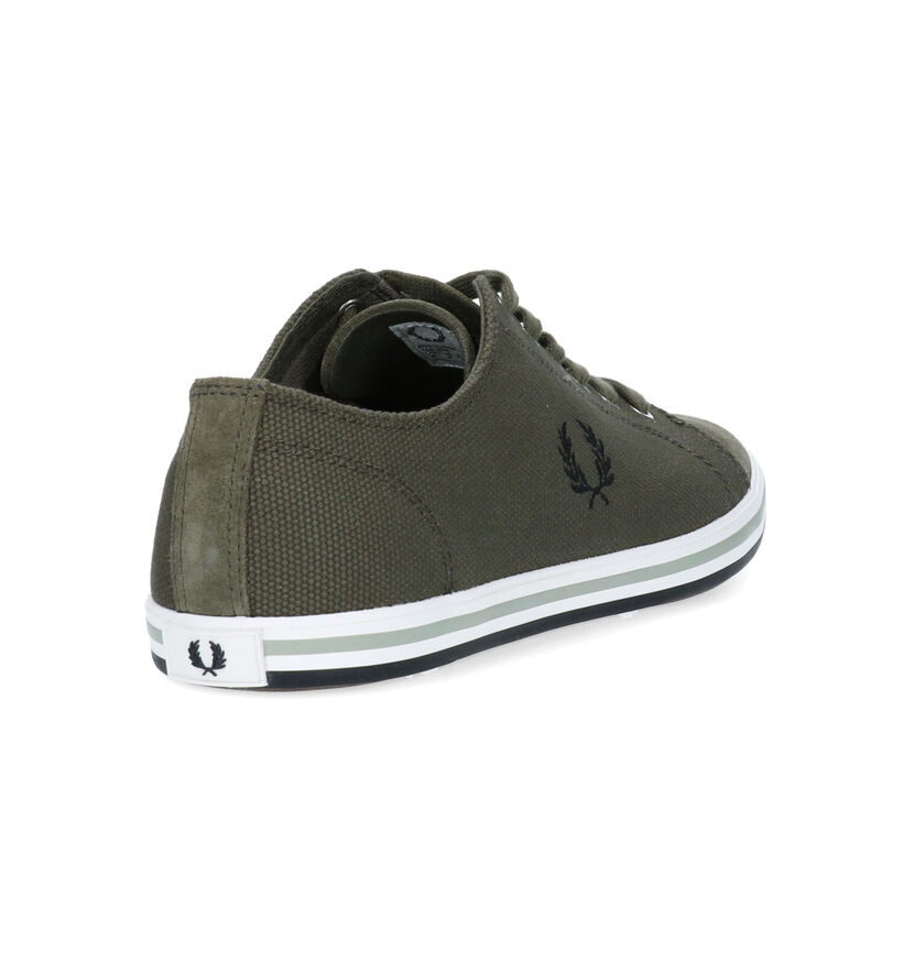 Fred Perry Kingston Chaussures à lacets en Kaki pour hommes (325752)