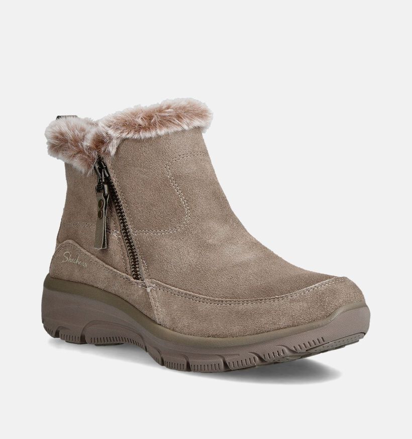 Skechers Easy Going Cool Taupe Boots voor dames (362118) - geschikt voor steunzolen