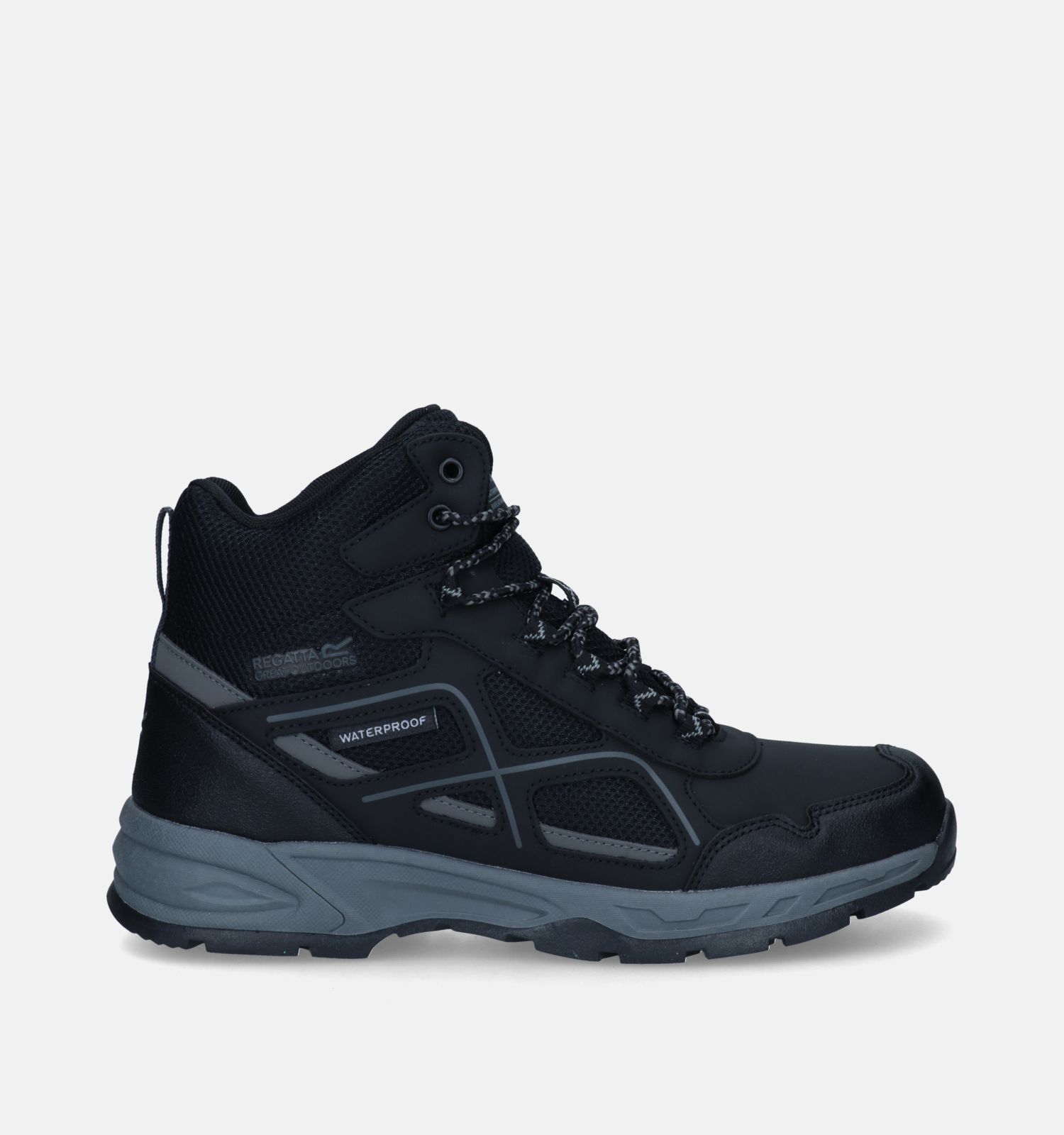 Regatta Vendeavour Zwarte Wandelschoenen Heren Outdoorschoenen Online op TORFS.BE