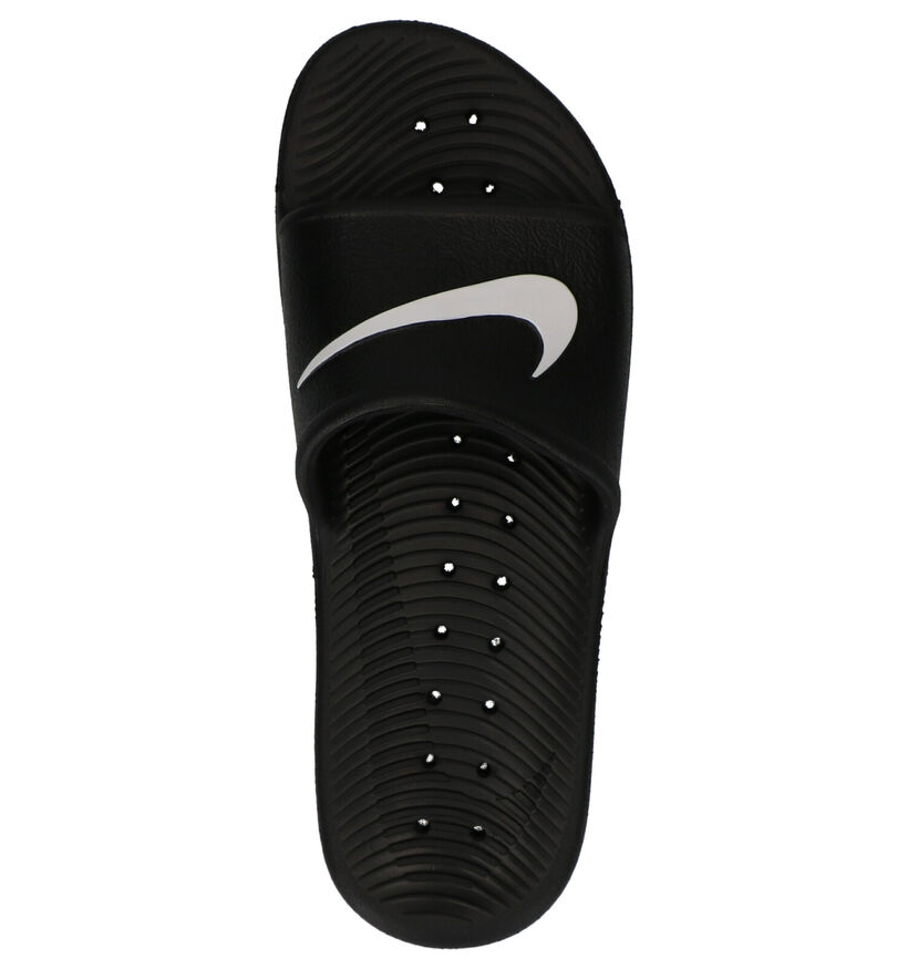 Nike Kawa Shower Zwarte Badslippers in kunststof (266541)