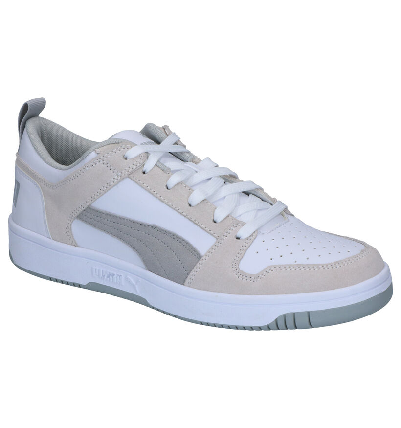 Rebound Baskets basses en Blanc en nubuck (252597)