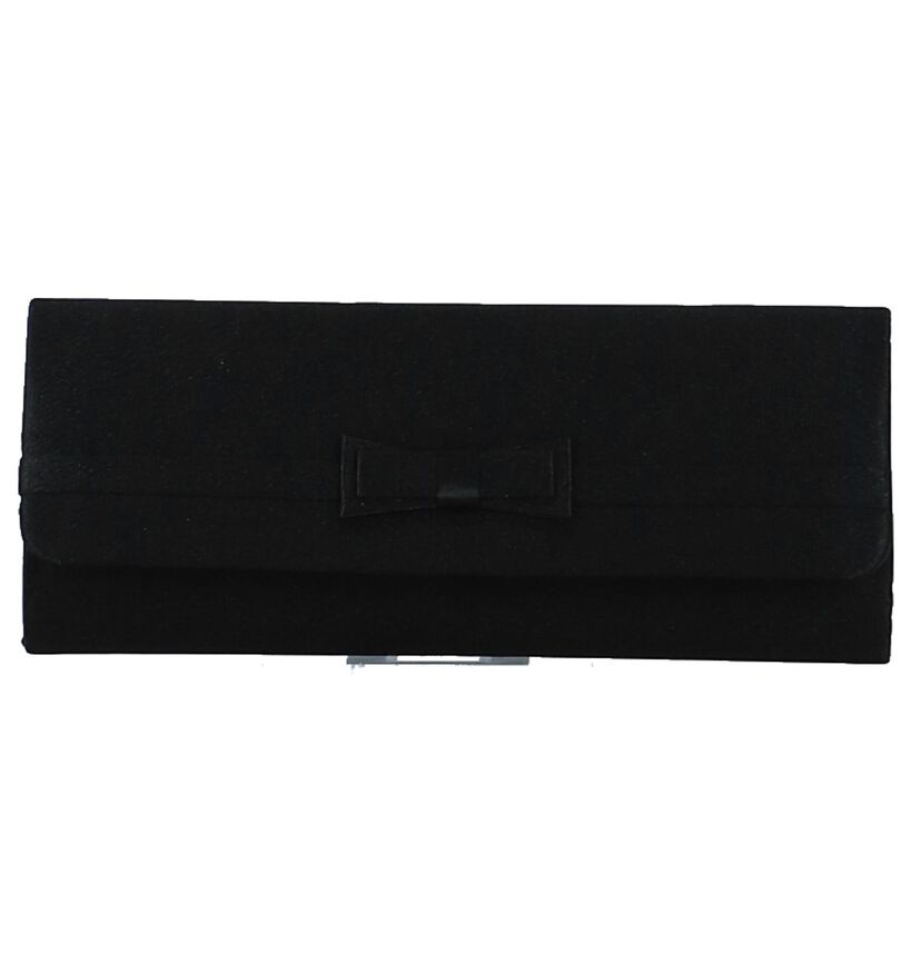 Zwarte Clutch met Strik Bulaggi in stof (235671)