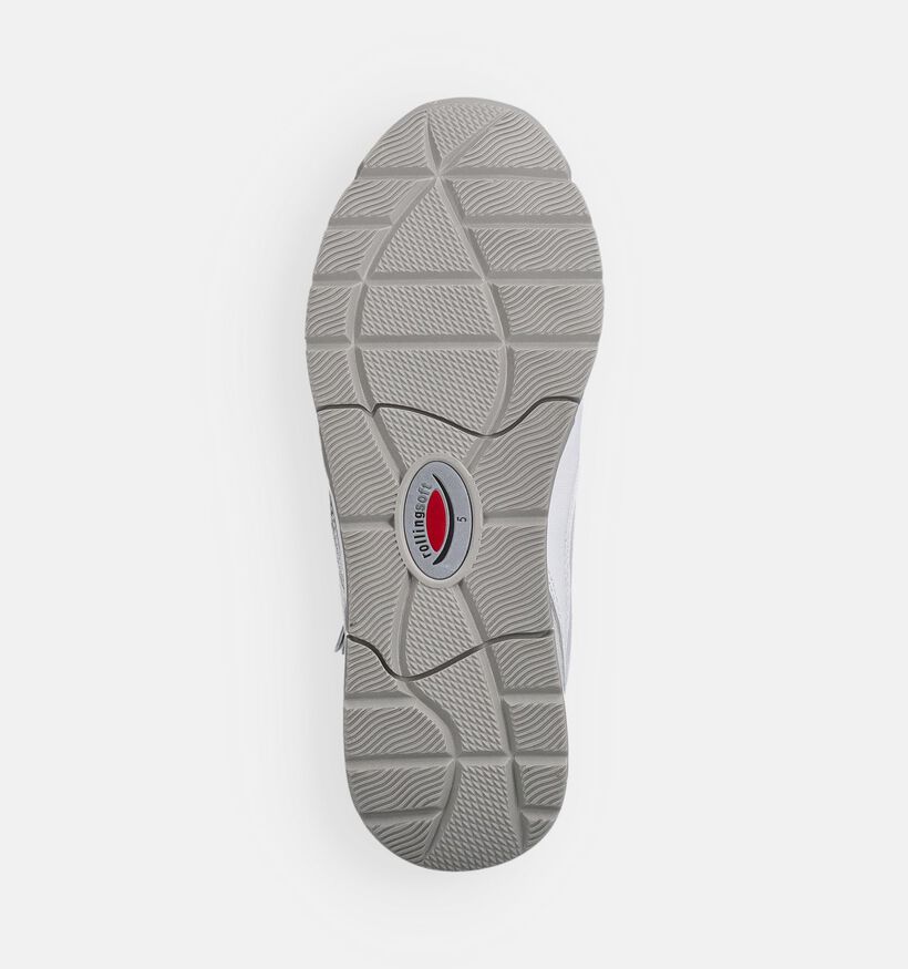 Gabor Rollingsoft Grijze/Zilveren Sneakers voor dames (368389) - geschikt voor steunzolen