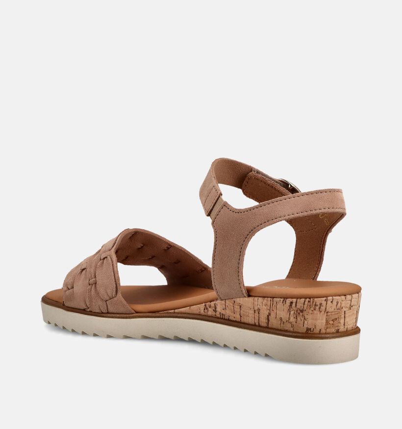 Gabor Lichtbruine Sandalen voor dames (371170)