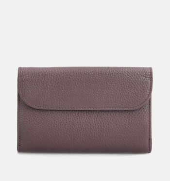 Crinkles Portemonnees Zwart/Oranje/Beige/Cognac/Bruin/Rood/Groen