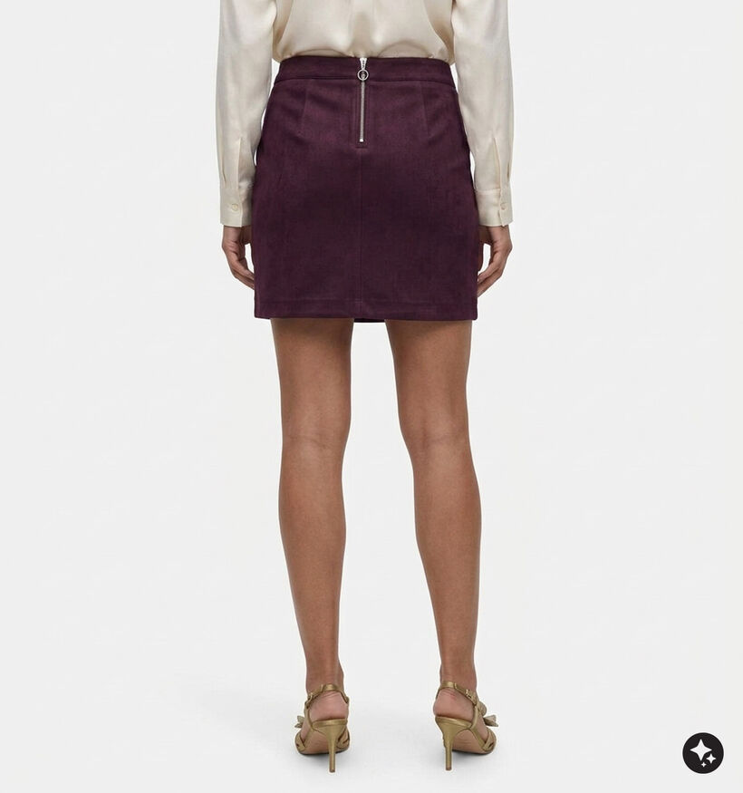 Vero Moda Donnadina Bordeaux Korte Rok voor dames (377598)
