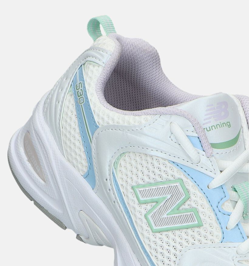 New Balance 530 Baskets en Noir pour femmes (359068) - pour semelles orthopédiques