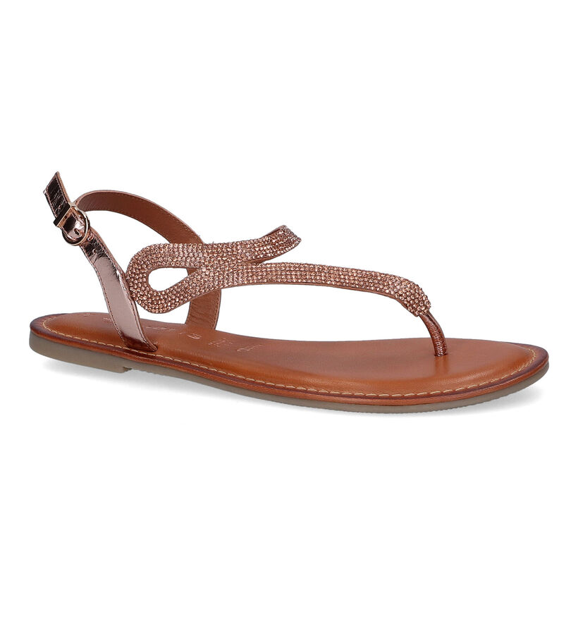 Tamaris Touch it Bronzen Sandalen in leer (307582)