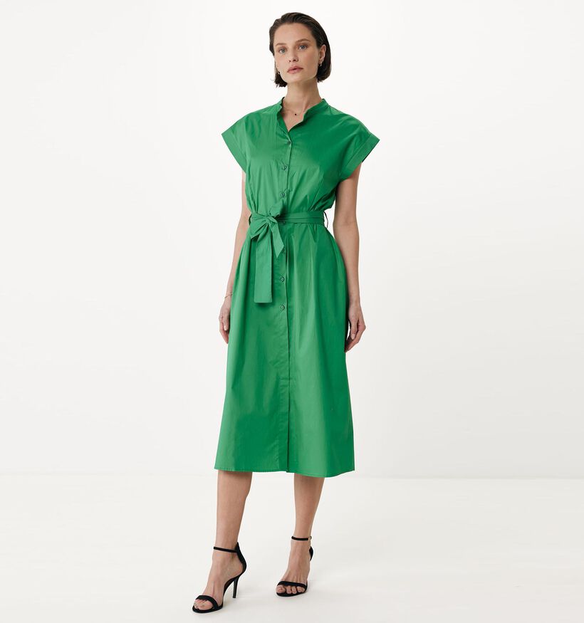 Mexx Robe chemise en Vert pour femmes (334356)