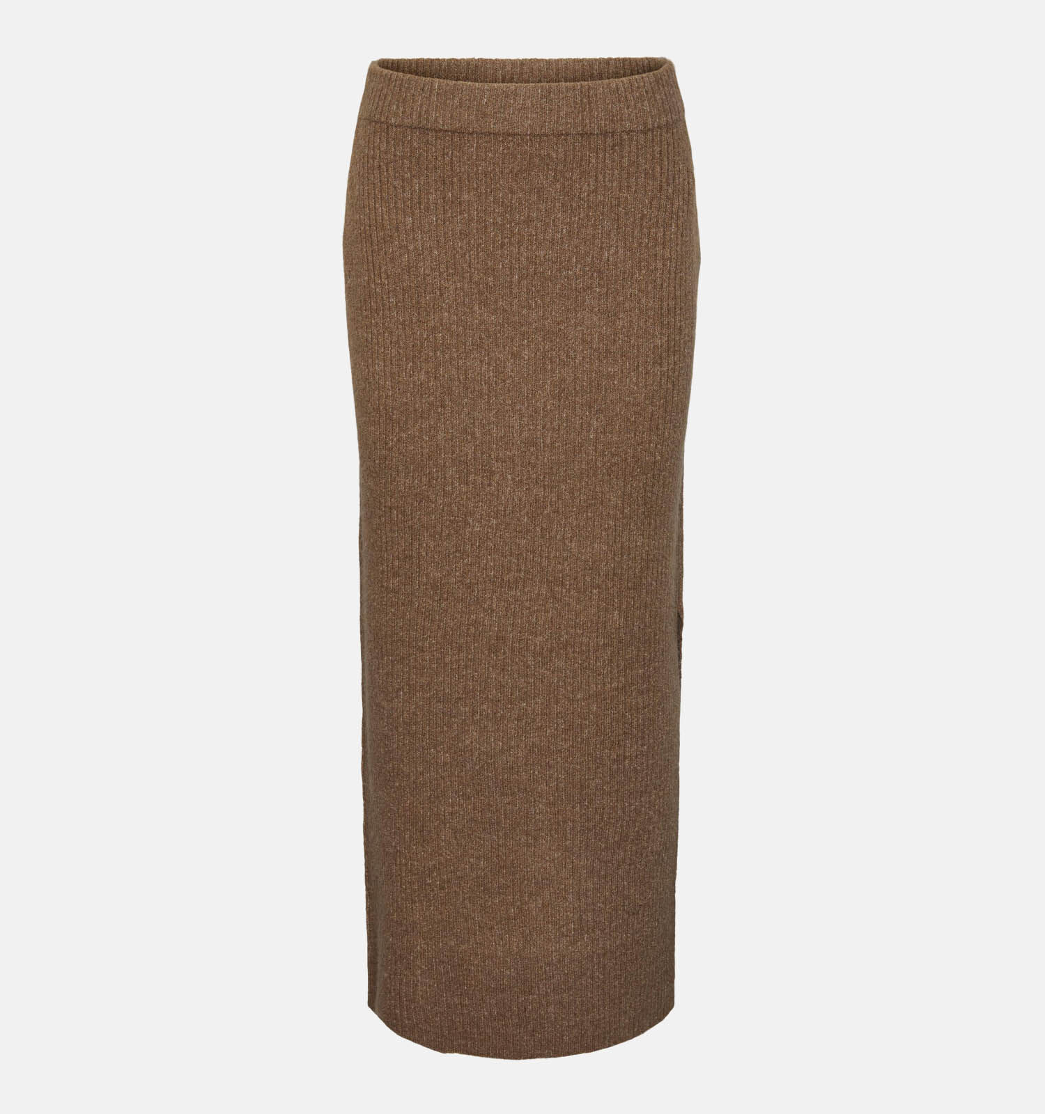 Pieces Juna Bruine Maxi rok Dames Rokken Online op TORFS.BE