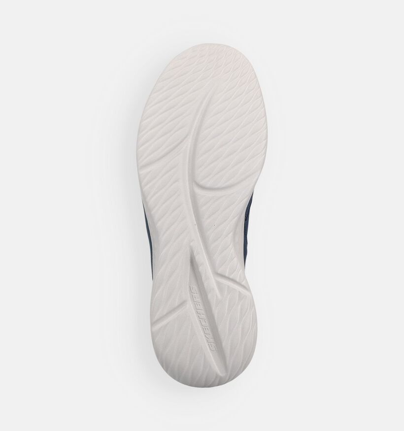 Skechers Slade Caster Donkerblauwe Slip-ins voor heren (375627) - geschikt voor steunzolen