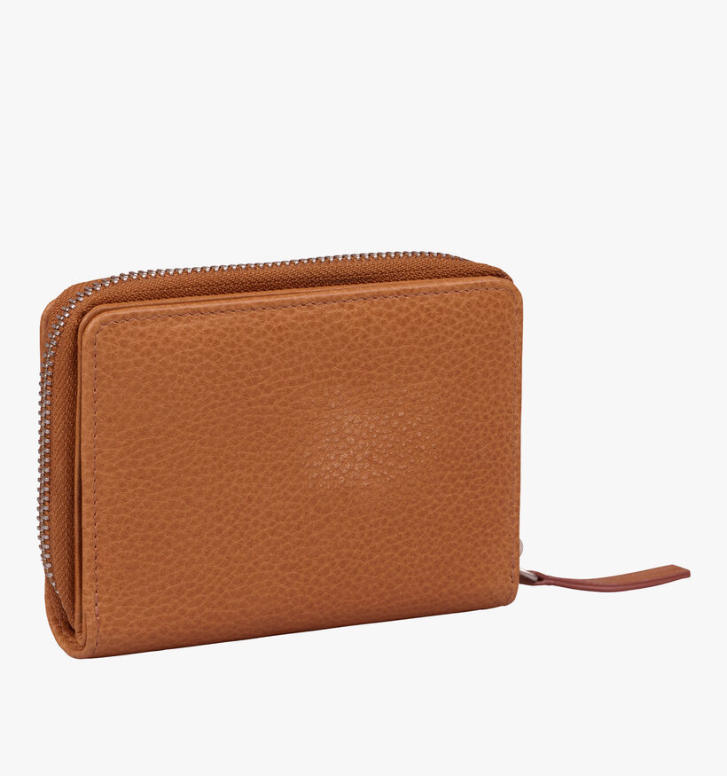 Burkely Porte-monnaie zippé en Cognac pour femmes (337822)