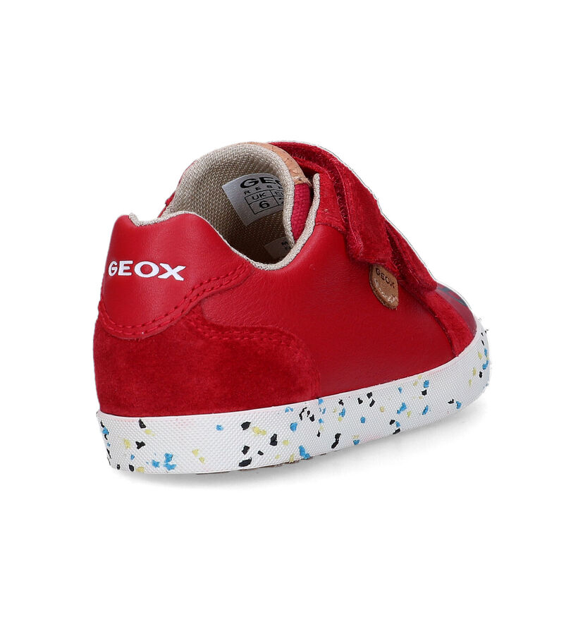 Geox Kilwi Chaussures à velcro en Bleu pour garçons (321552) - pour semelles orthopédiques