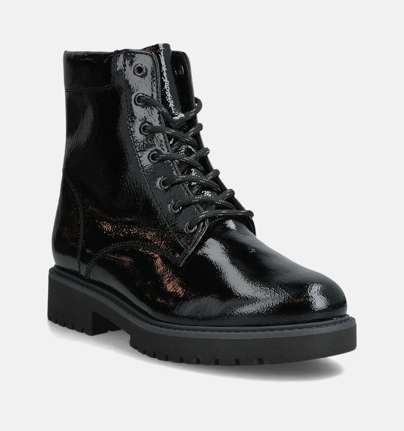 Gabor Boots à lacets en Noir pour femmes (363103) - pour semelles orthopédiques