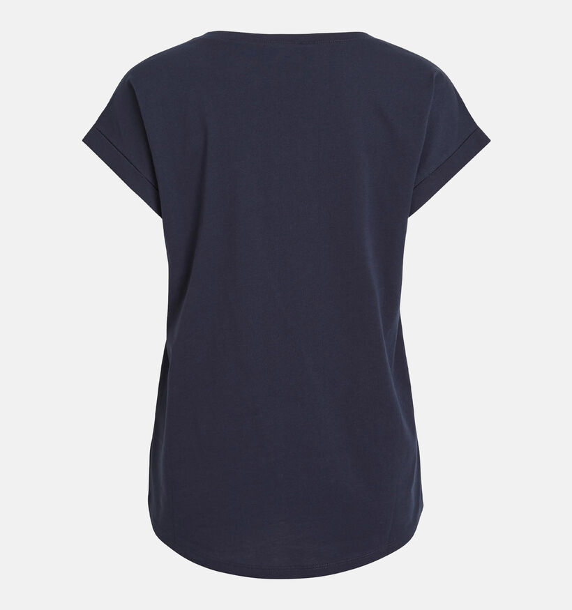 Vila Dreamers New Pure Blauwe T-shirt voor dames (340666)