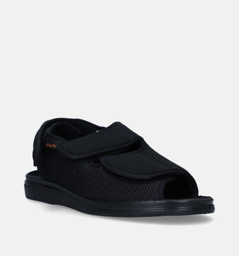 Fischer Zwarte Comfort Sandalen voor heren (348936)