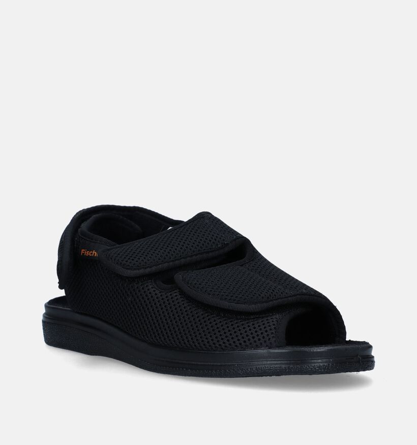 Fischer Zwarte Comfortschoenen voor heren (348936)