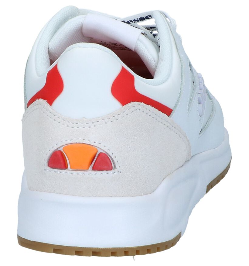 Ellesse Contest Baskets basses en Blanc en cuir (241633)