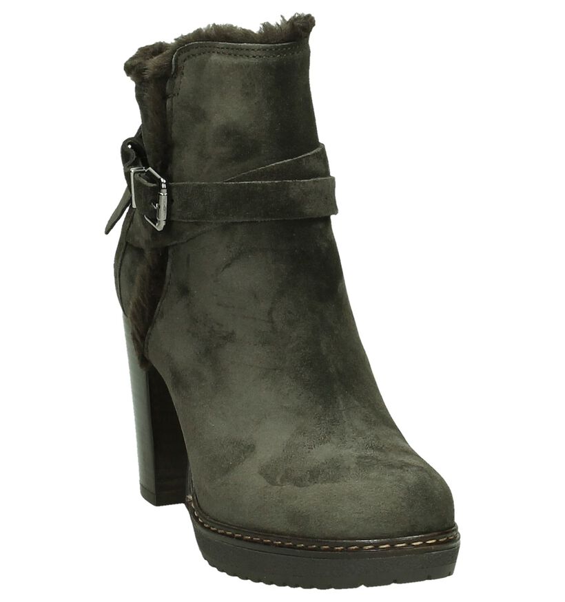 Donkergrijze Hampton Bays Enkellaars High Heels , , pdp