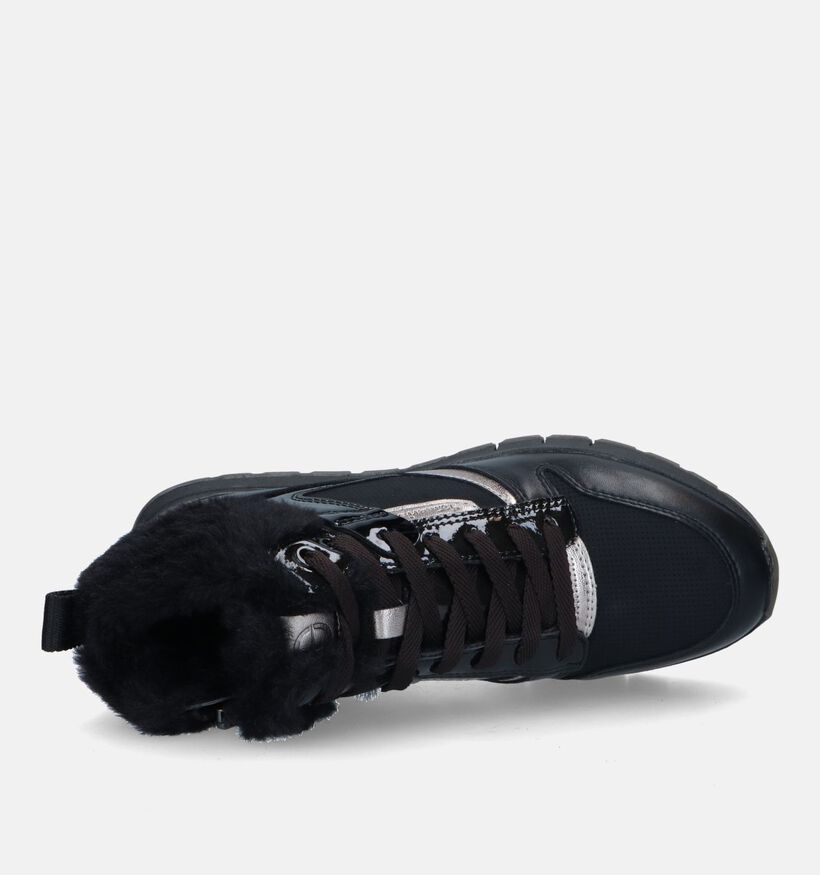 Tamaris Baskets montantes en Noir pour femmes (328332) - pour semelles orthopédiques