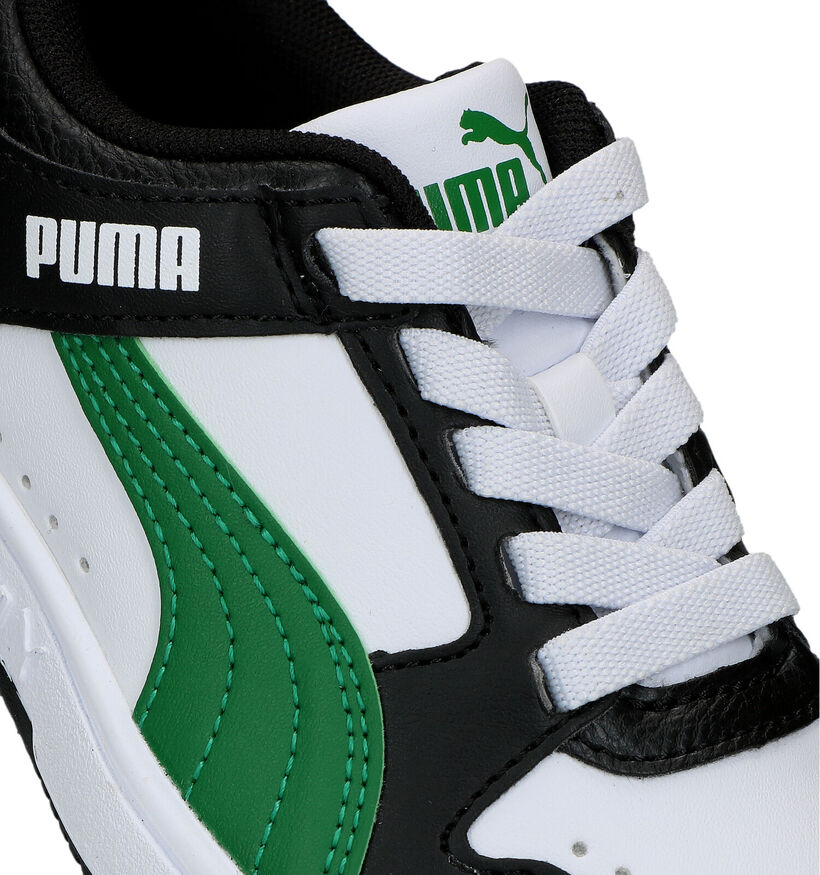 Puma Rebound Joy Witte Sneakers voor meisjes, jongens (318745) - geschikt voor steunzolen