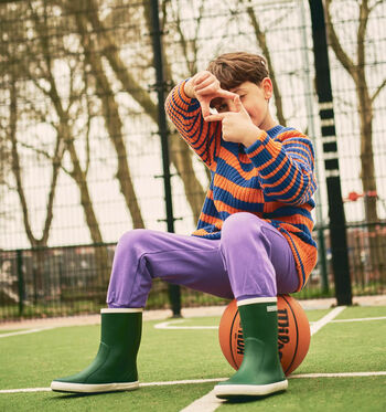 Bergstein Chaussures outdoor Bleu/Vert