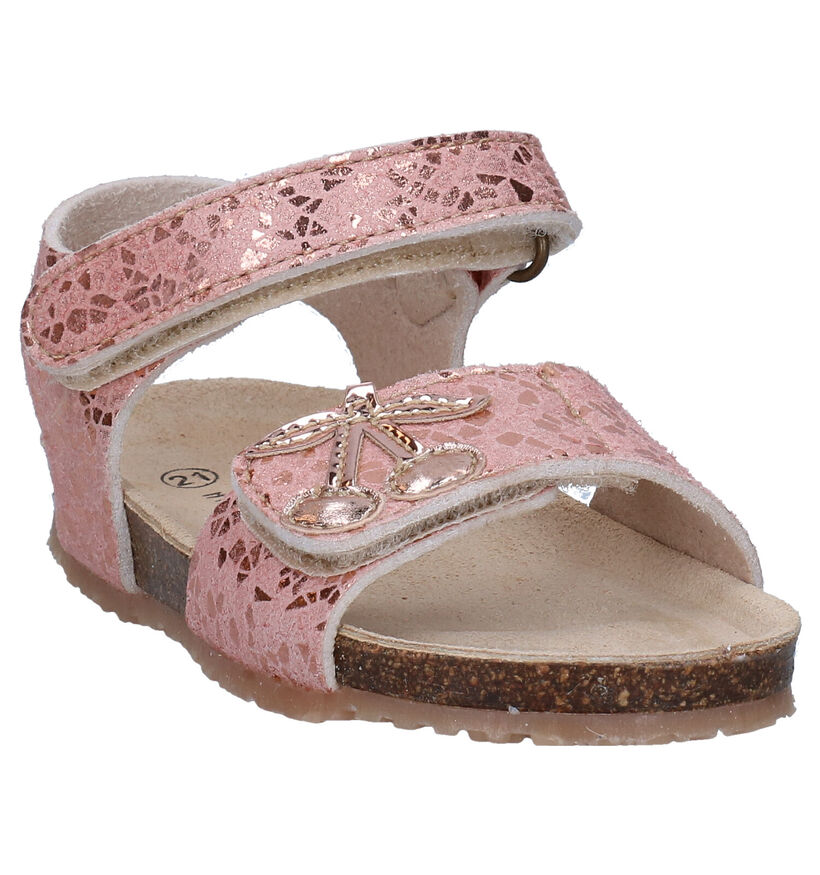 Milo & Mila Roze Sandalen in kunstleer (287631)