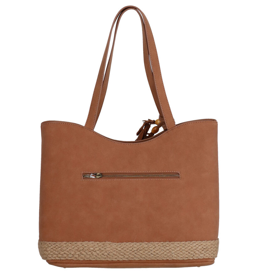 Woomen Anemone Vegan Cognac Shopper in kunstleer (283137)