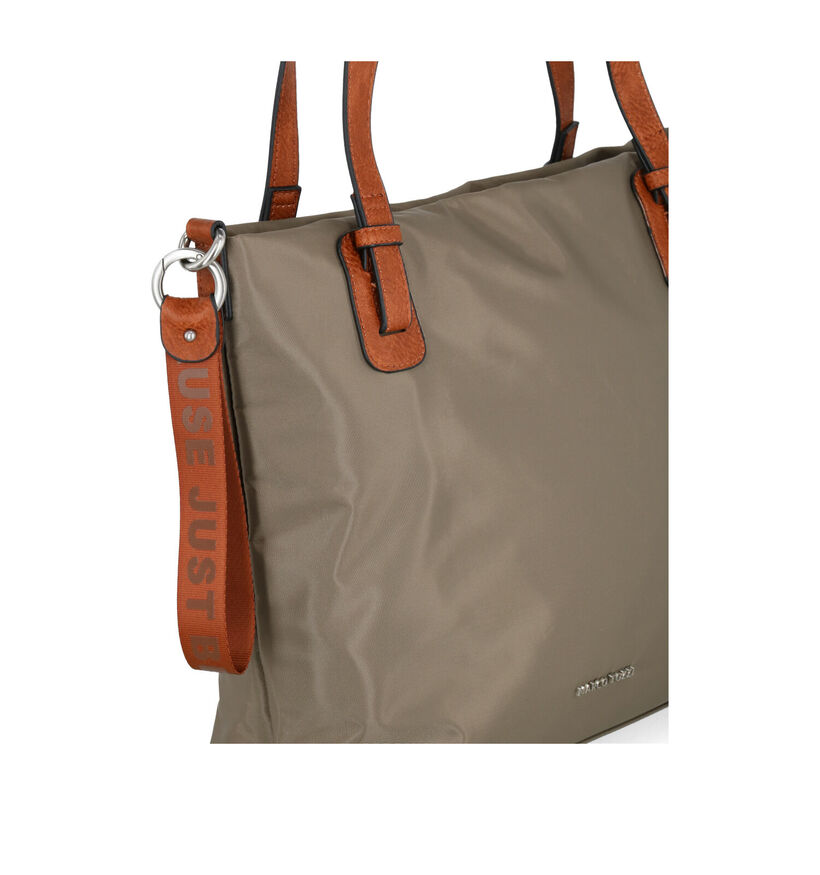 Marco Tozzi Zwarte Shopper in stof (299034)