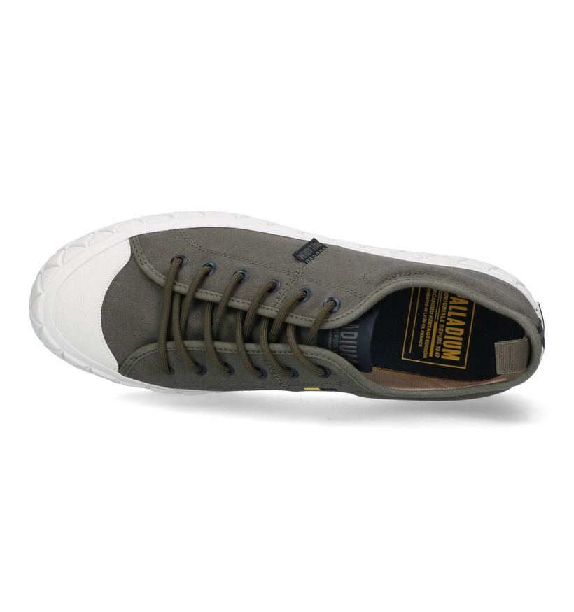 Palladium Palla Ace Chaussures à lacets en Vert Kaki pour hommes (320241) - pour semelles orthopédiques