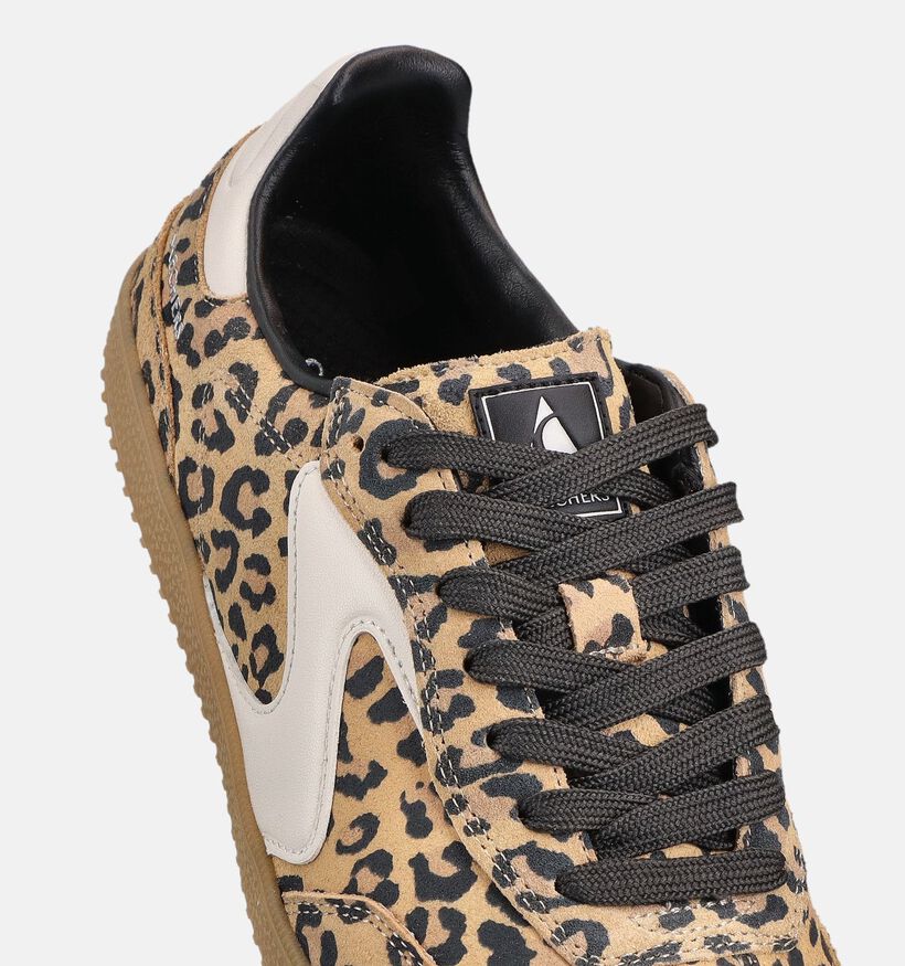 Skechers Hotshot On The Prowl Bruine Sneakers voor dames (367457) - geschikt voor steunzolen