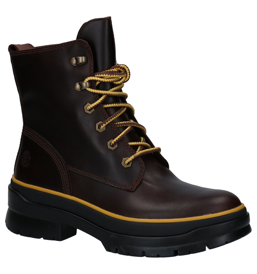 Timberland Marilyn Zwarte Boots in leer (277644)