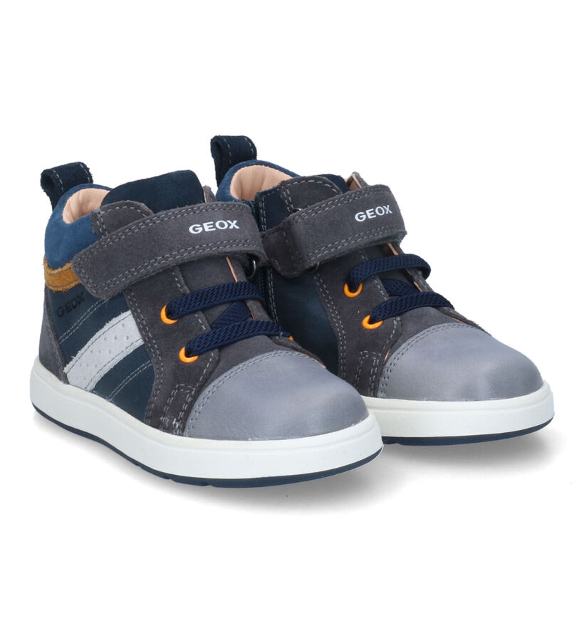 Geox Biglia Chaussures enfants en Gris pour garçons (312575) - pour semelles orthopédiques