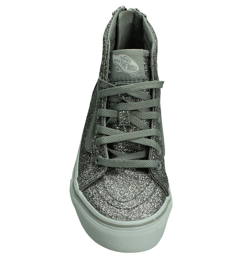 Zilveren Vans Sk8-HI ZIP Sneakers, , pdp