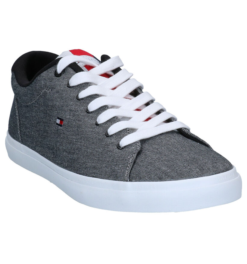 Tommy Hilfiger Essential Zwarte Sneakers in stof (285331)
