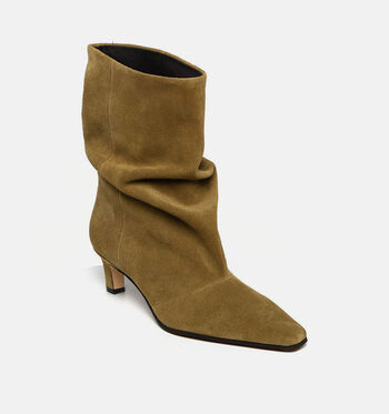 Steve Madden Bottes Marron/Vert