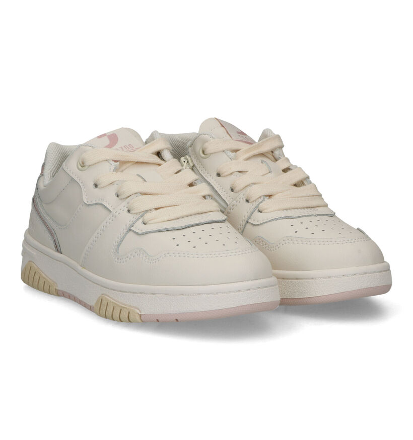 SJ Baskets basses en Blanc pour filles (320759) - pour semelles orthopédiques