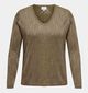 ONLY Carmakoma Mela Bruine Trui voor dames (344221)