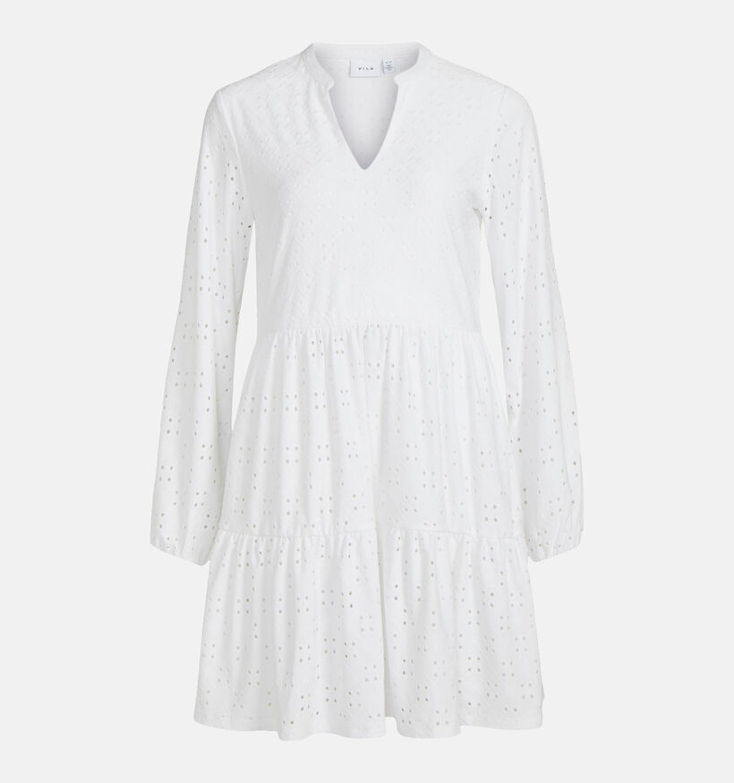 Vila Kawa Witte Geborduurde Jurk voor dames (322821)