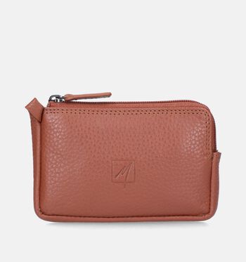 Porte-monnaie cognac