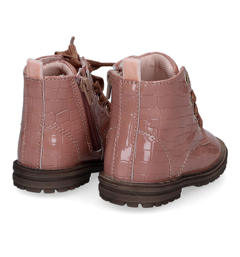 Milo & Mila Boots pour bébé en Rose foncé pour filles (313586)