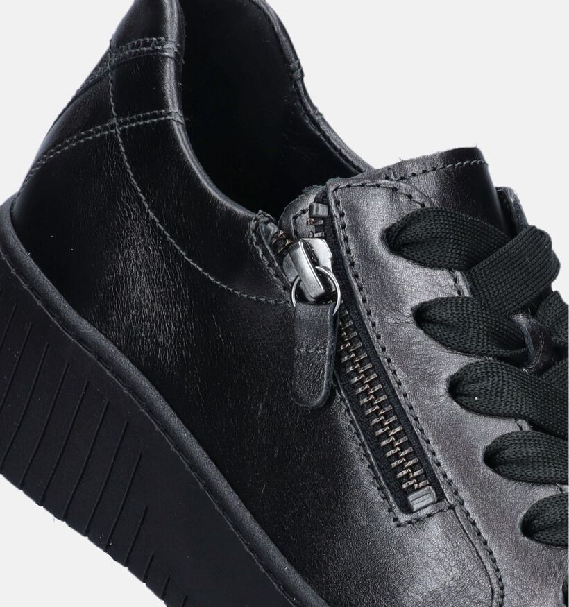 Gabor Best Fitting Grijze Veterschoenen voor dames (347152) - geschikt voor steunzolen