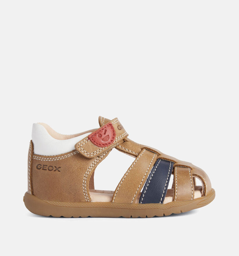 Geox Macchia Sandales pour bébé en Cognac pour garçons (352911)