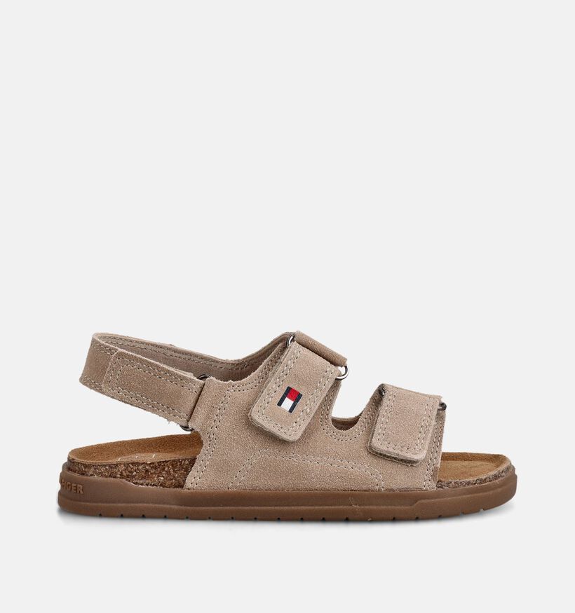 Tommy Hilfiger Suede Sandales en Beige pour filles (368681)
