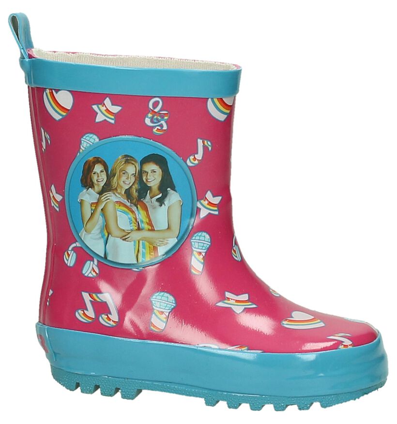 K3 Bottes de pluie en Rose en synthétique (180333)