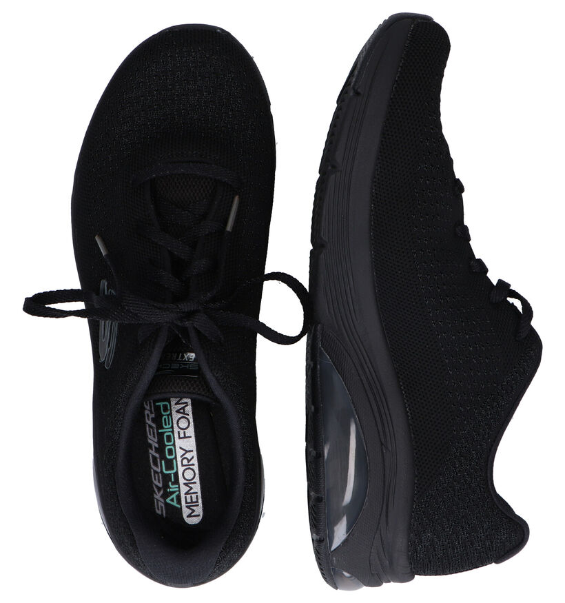 Skechers Skech-air Baskets en Noir pour femmes (295613)