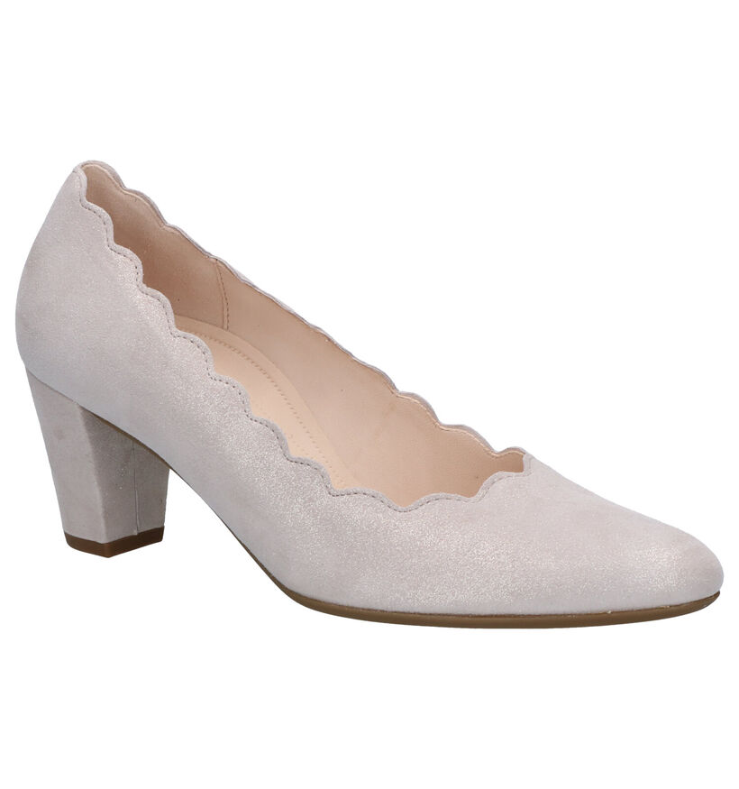 Gabor Soft Move Escarpins en Or en nubuck (271674)