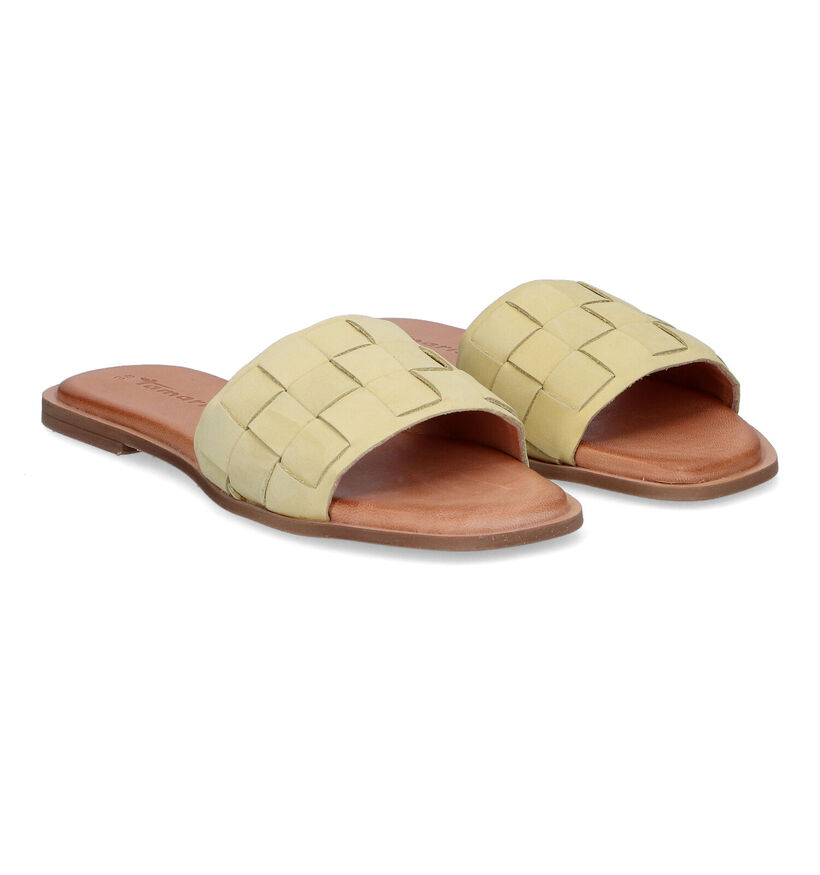 Tamaris Nu-pieds plates en Violet clair (Lilas) pour femmes (307554)