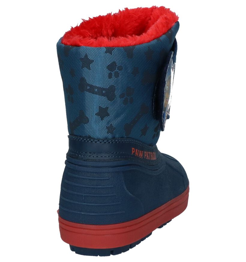 Paw Patrol Bottes de neige en Bleu foncé en textile (232439)